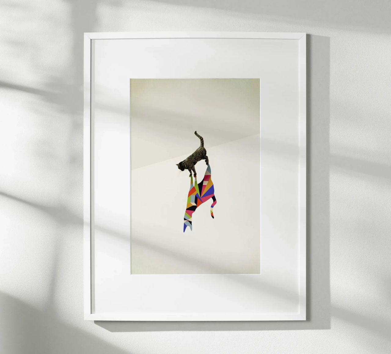 Walking Shadow - Cat poster by Jason Ratliff