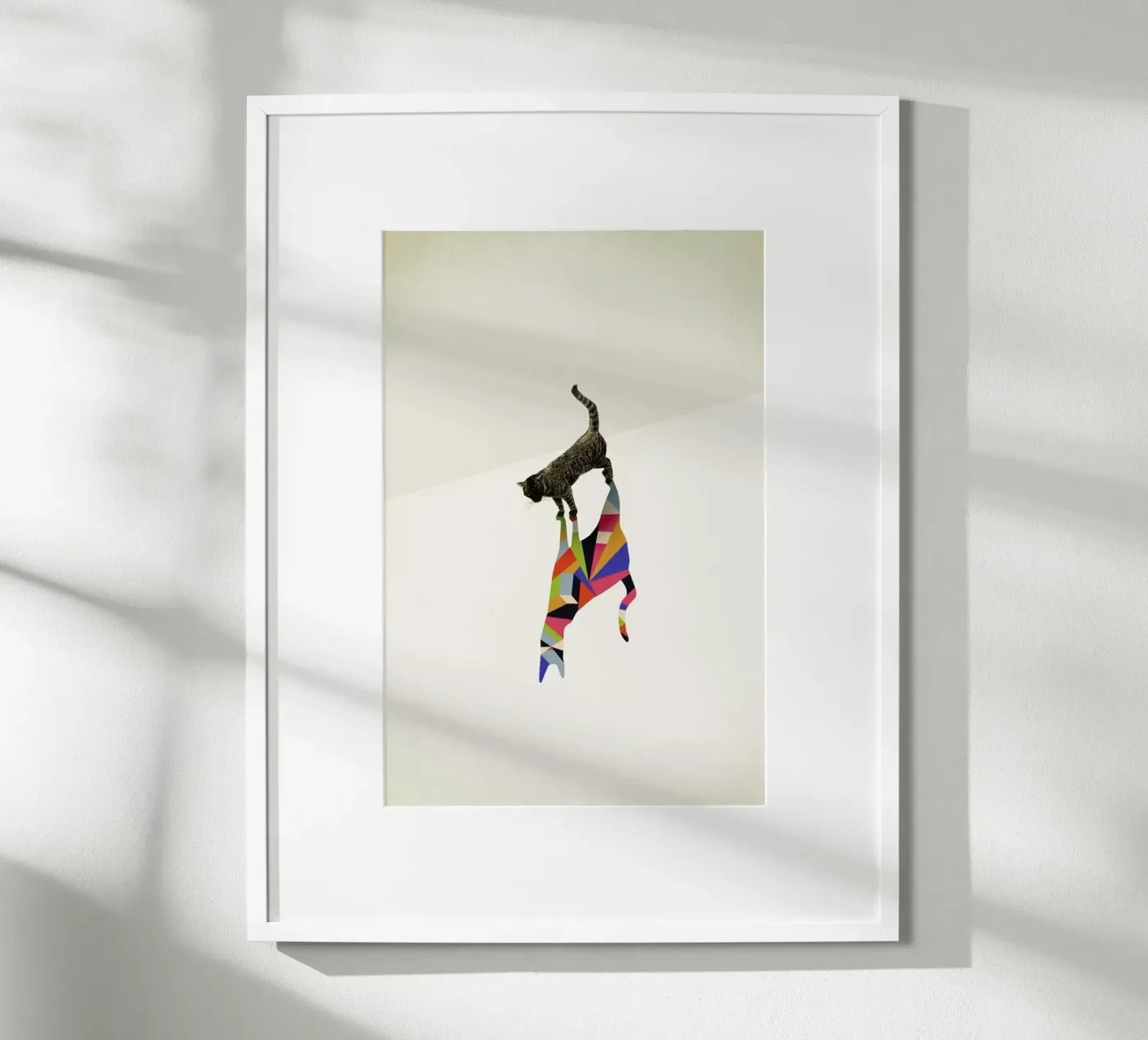 Walking Shadow - Cat Poster von Jason Ratliff