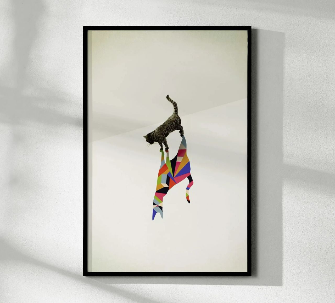 Walking Shadow - Cat poster by Jason Ratliff