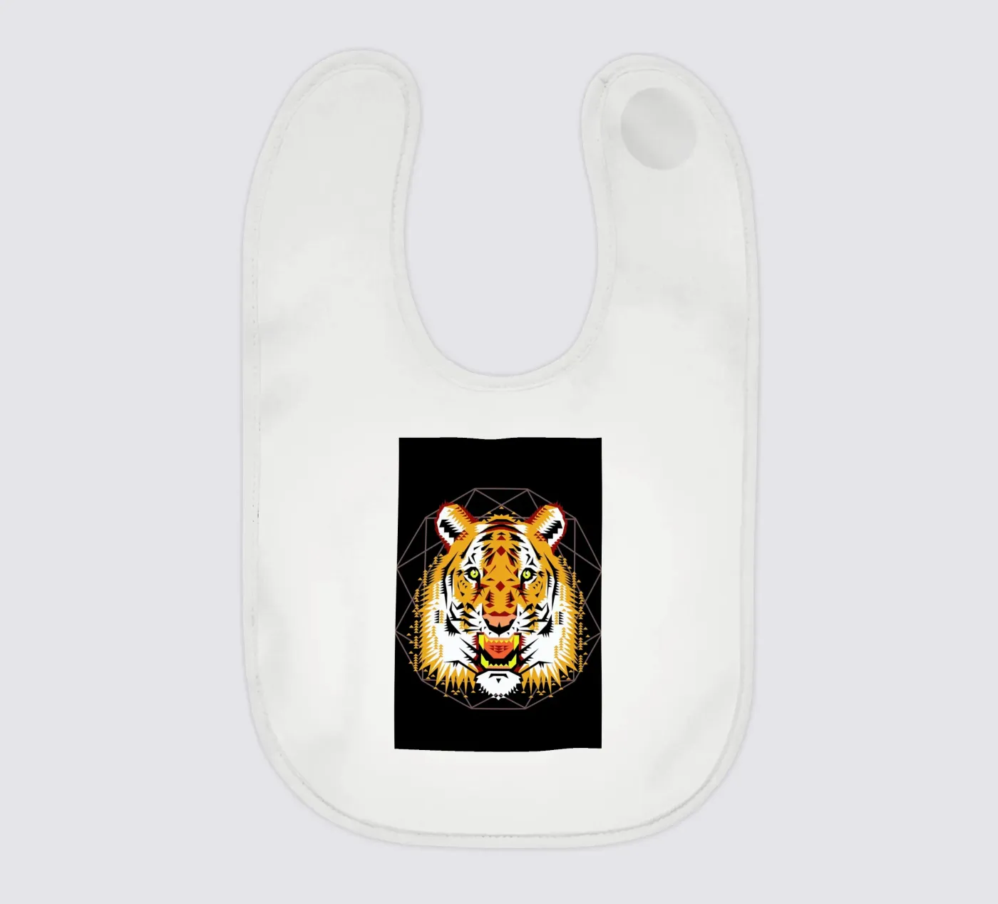 Geometric Tiger bavaglino da Chobopop