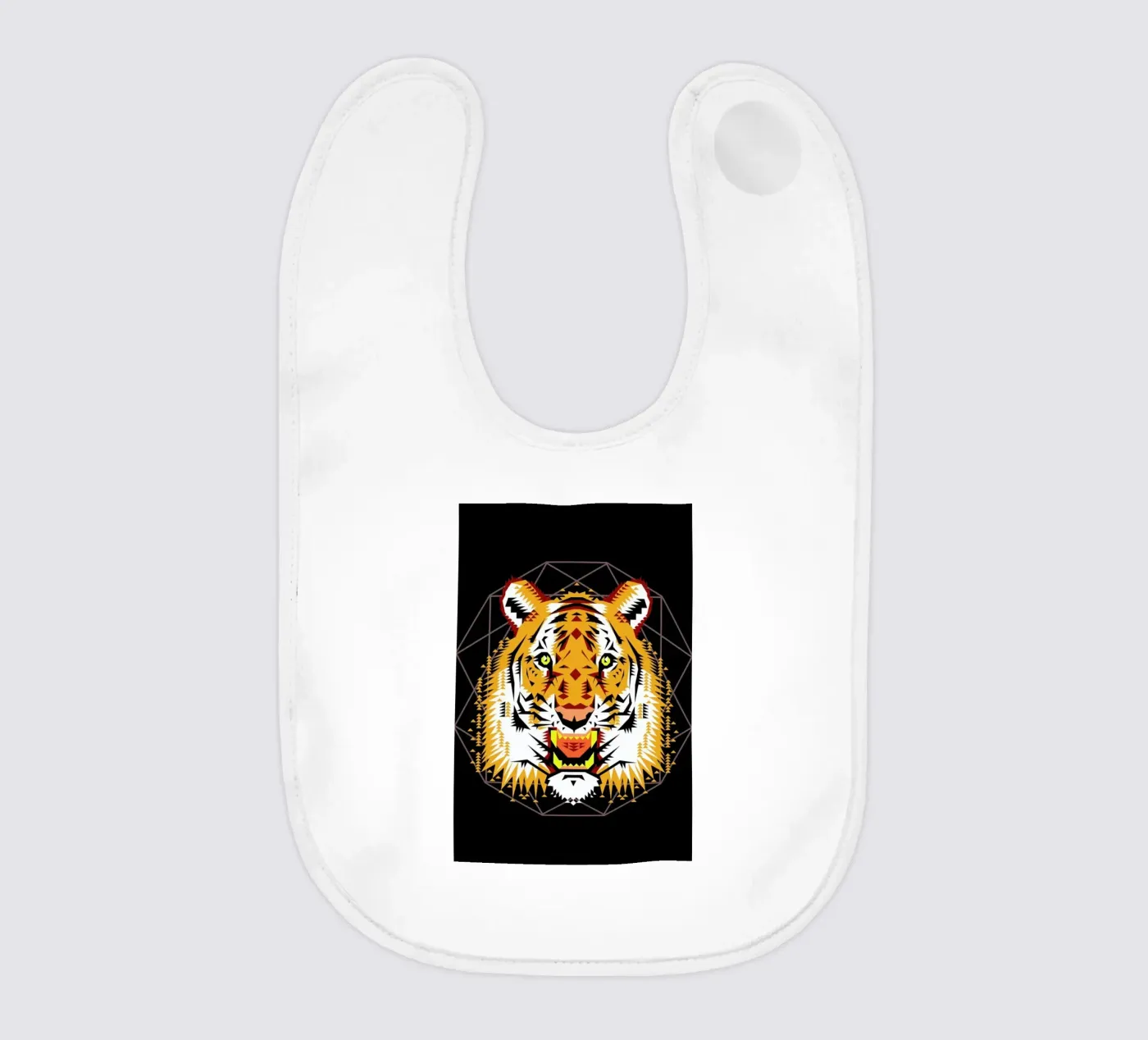 Geometric Tiger bavaglino da Chobopop