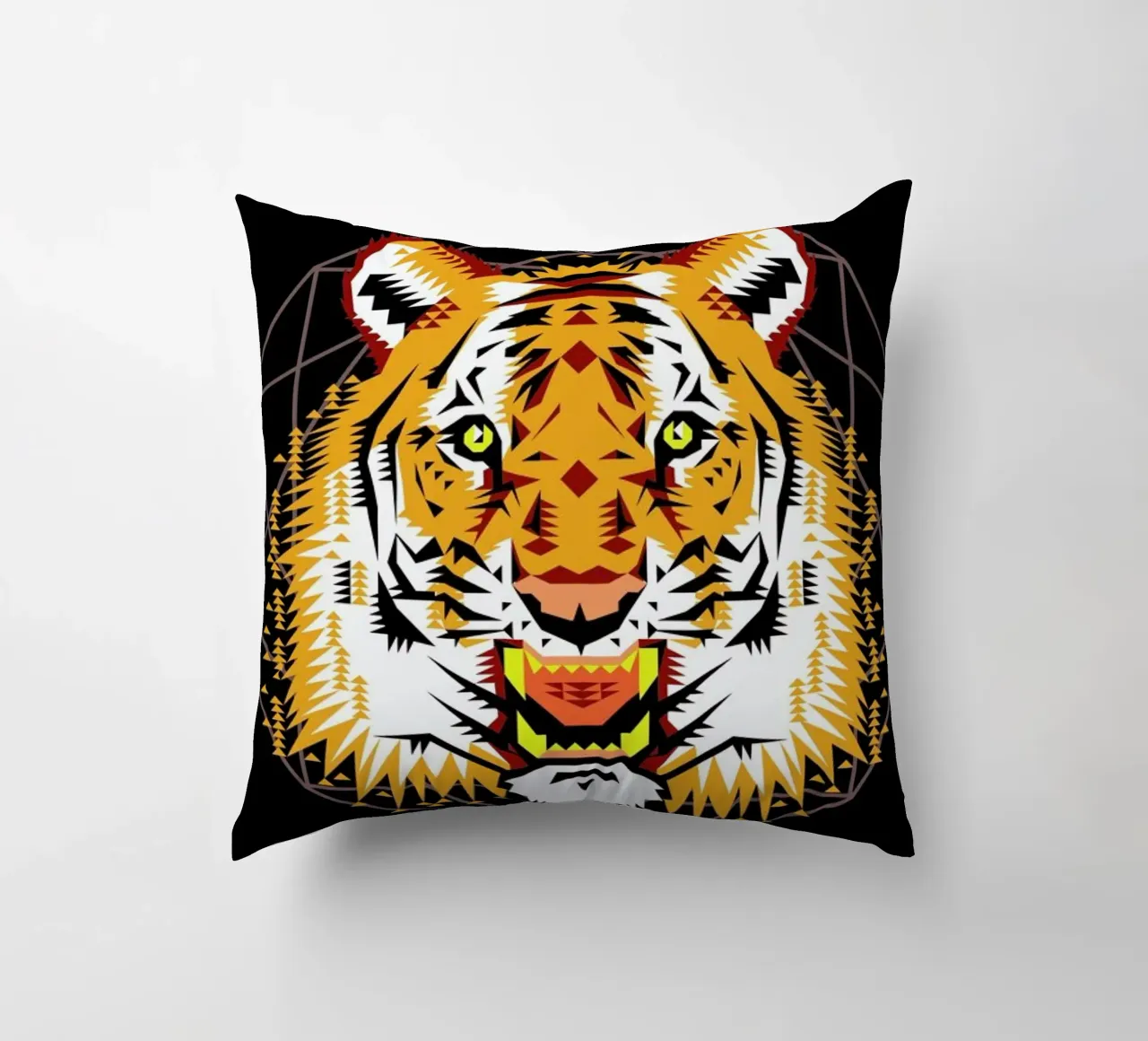 Geometric Tiger cuscino da Chobopop