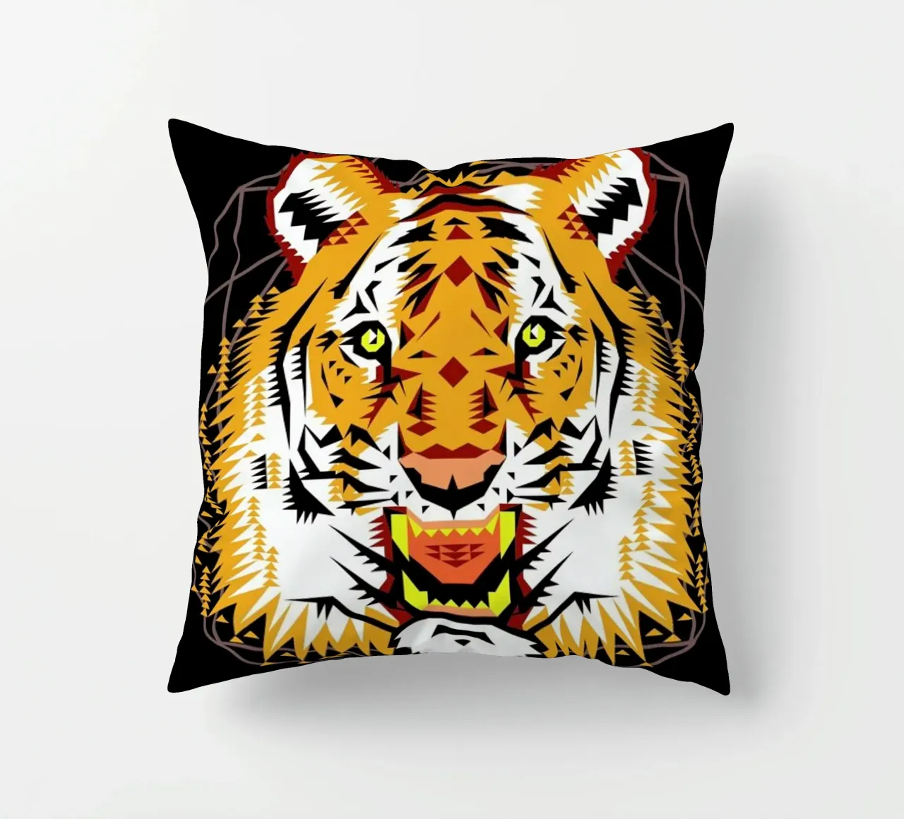 Geometric Tiger cuscino da Chobopop