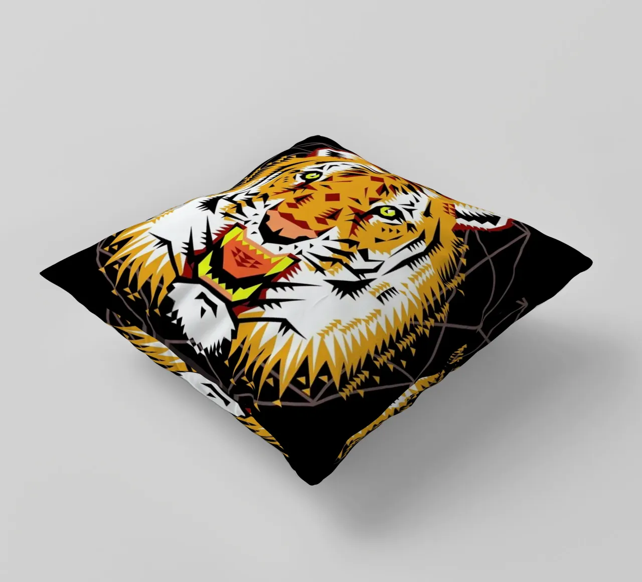 Geometric Tiger cuscino da Chobopop