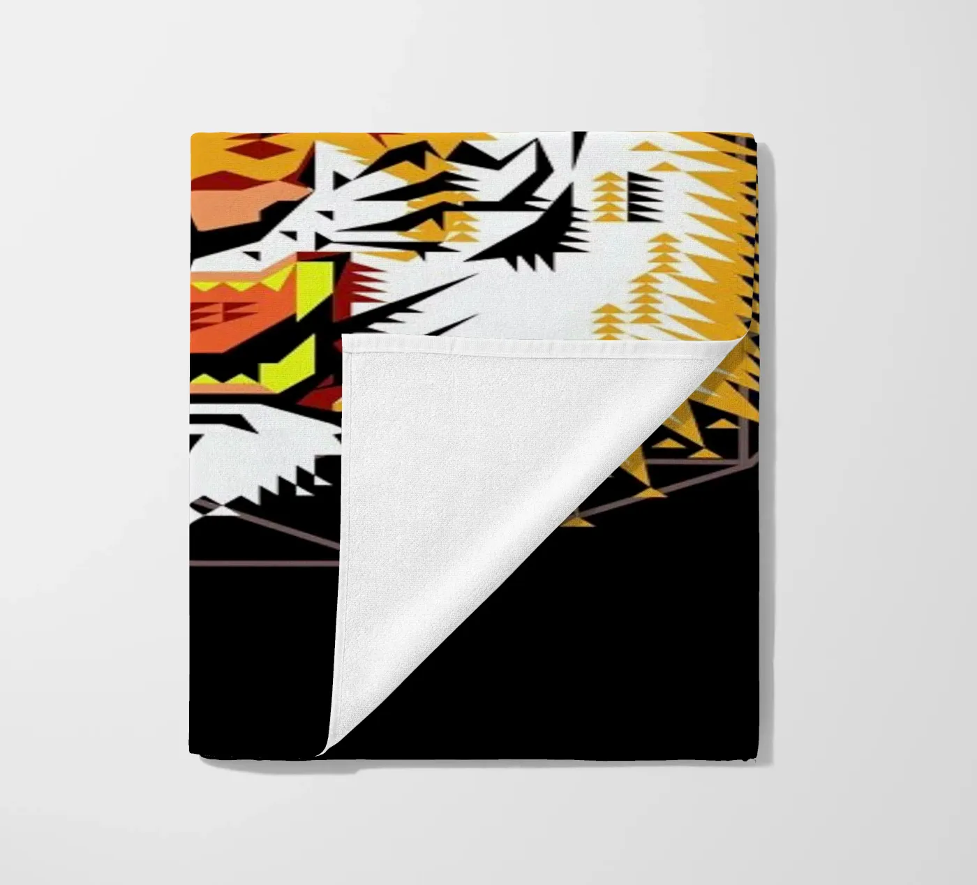 Geometric Tiger telo mare da Chobopop