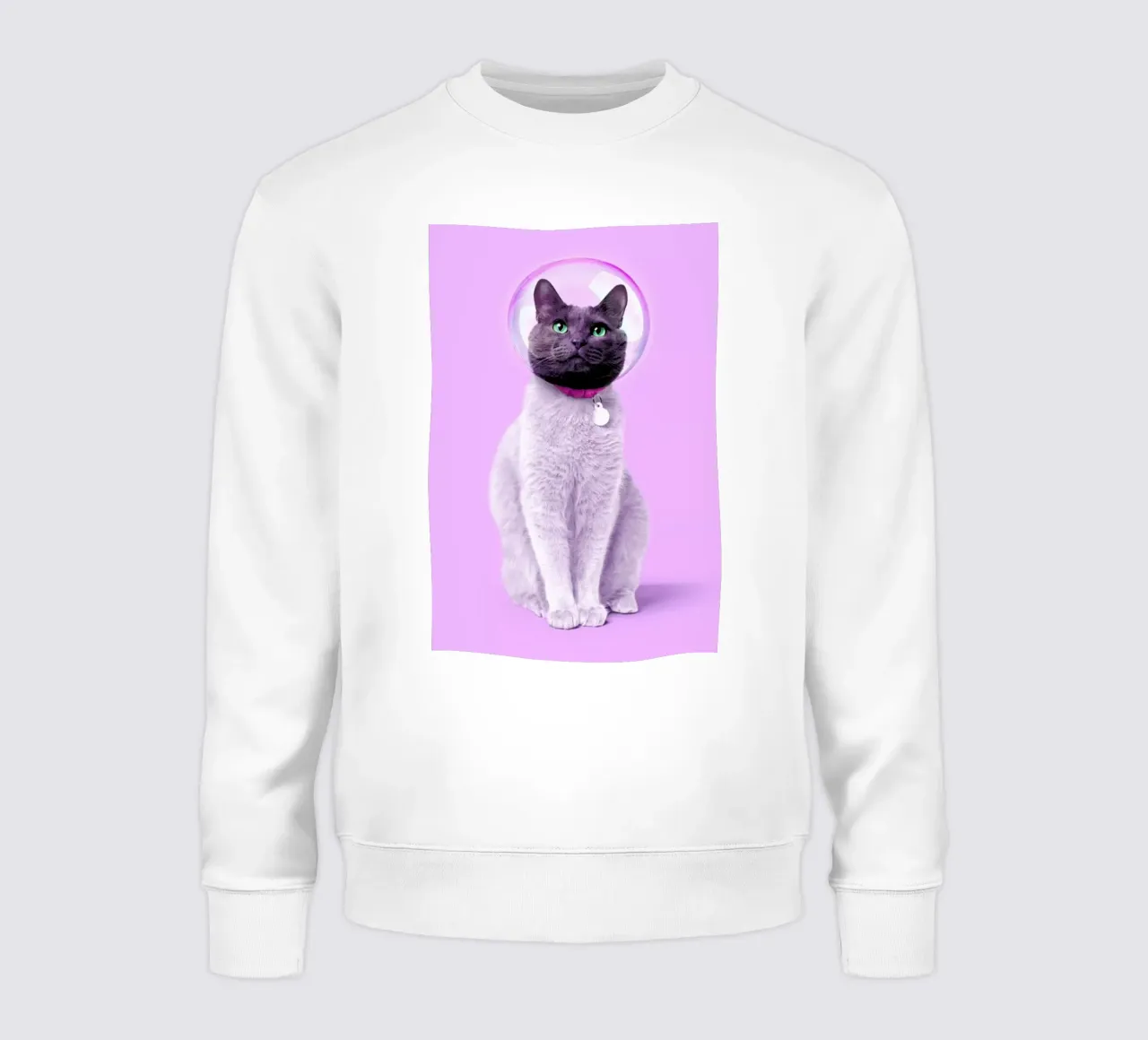 Space Cat felpa da Paul Fuentes Design