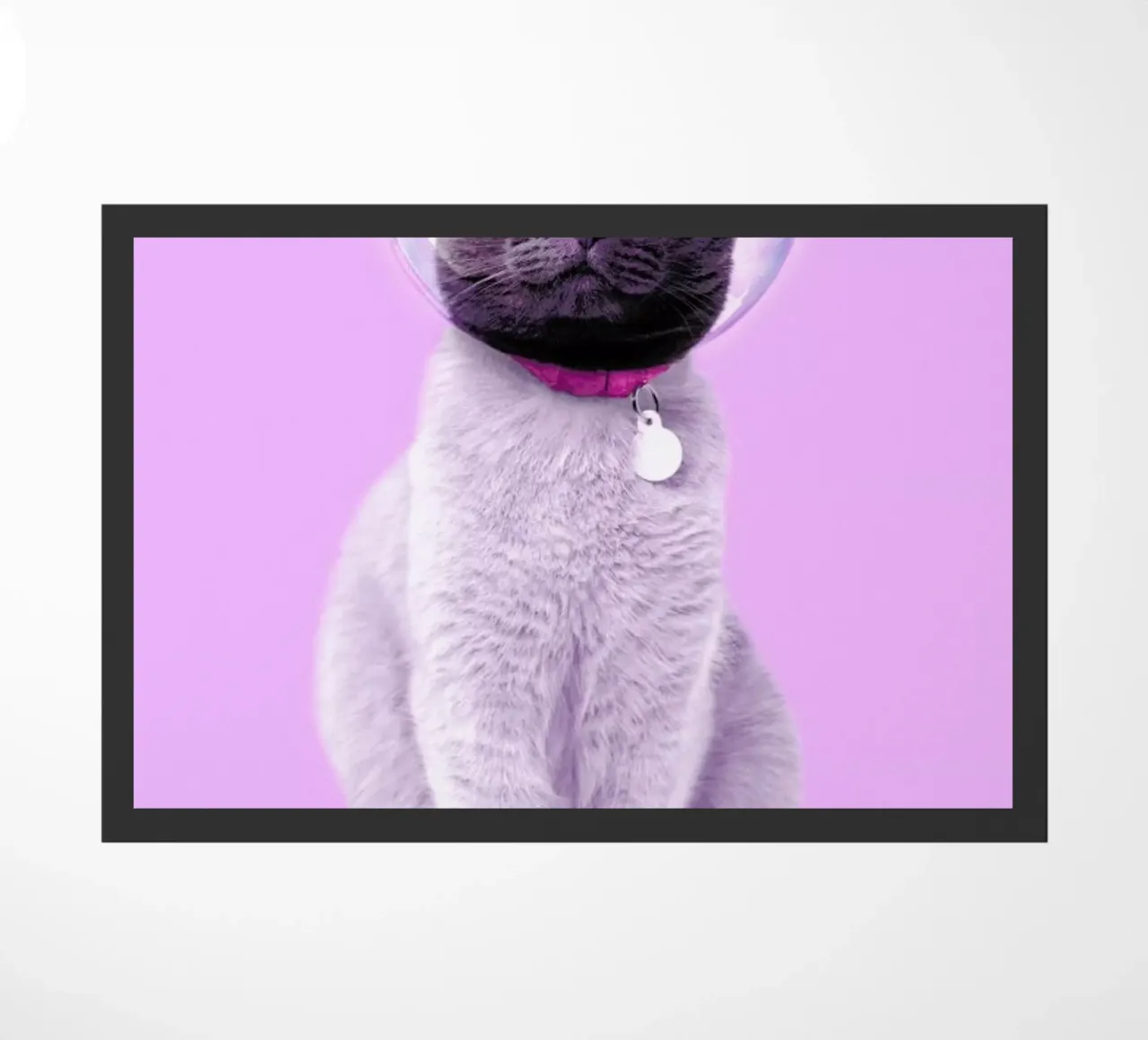 Space Cat doormat by Paul Fuentes Design