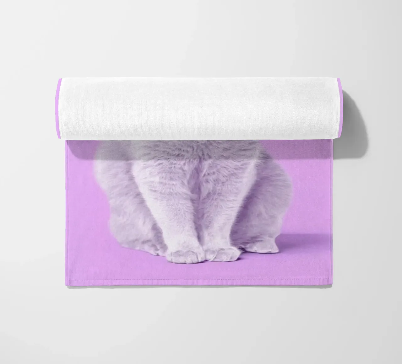 Space Cat telo mare da Paul Fuentes Design