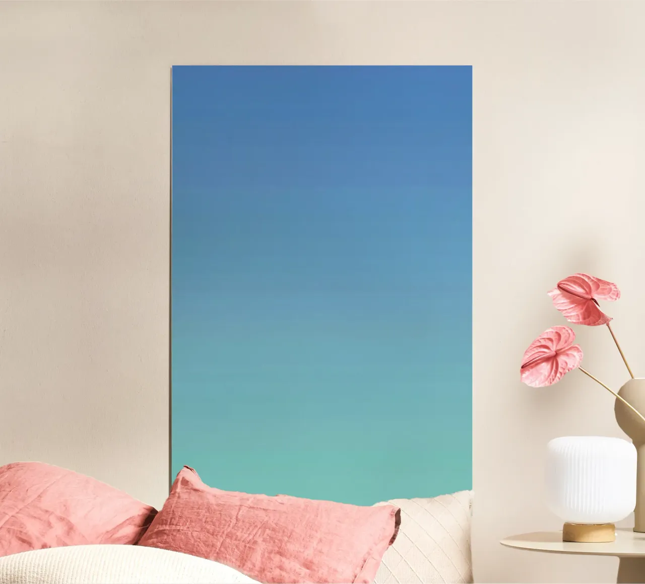 Cool Nights poster con telaio in legno da Oh Darling