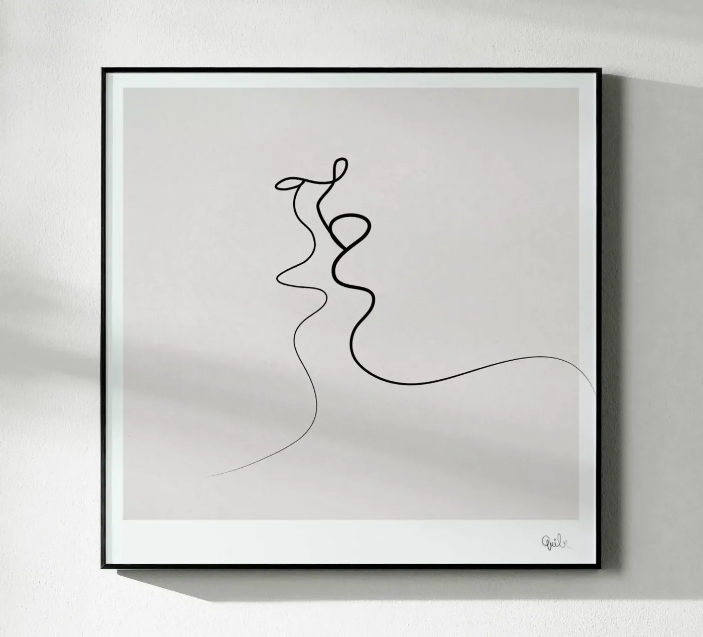 Kiss plexiglass da Quibe