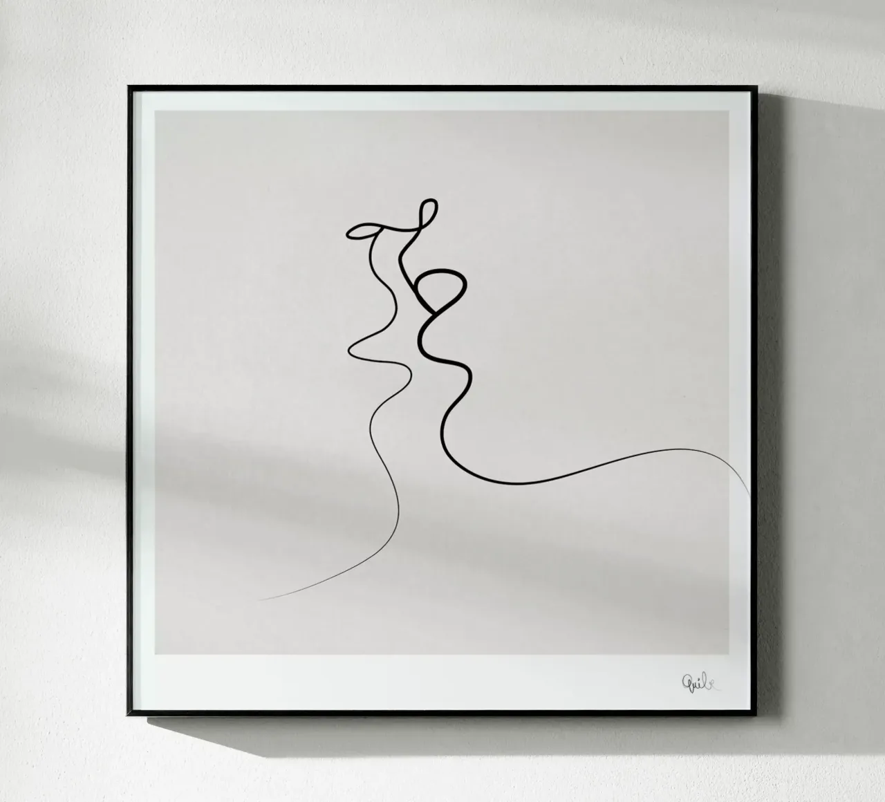 Kiss plexiglass da Quibe