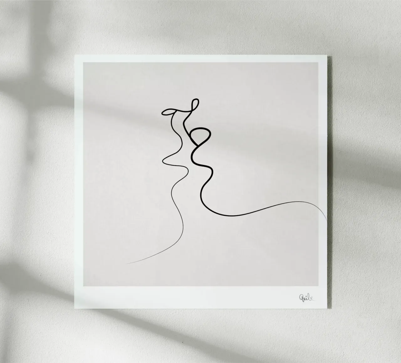 Kiss plexiglass da Quibe