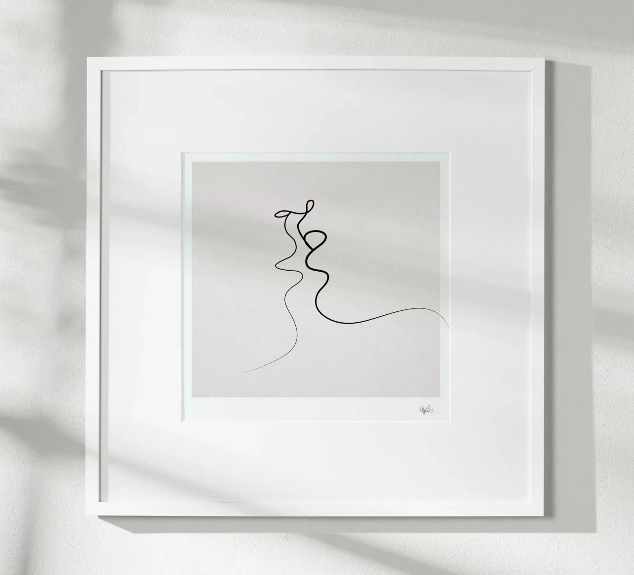 Kiss Poster von Quibe