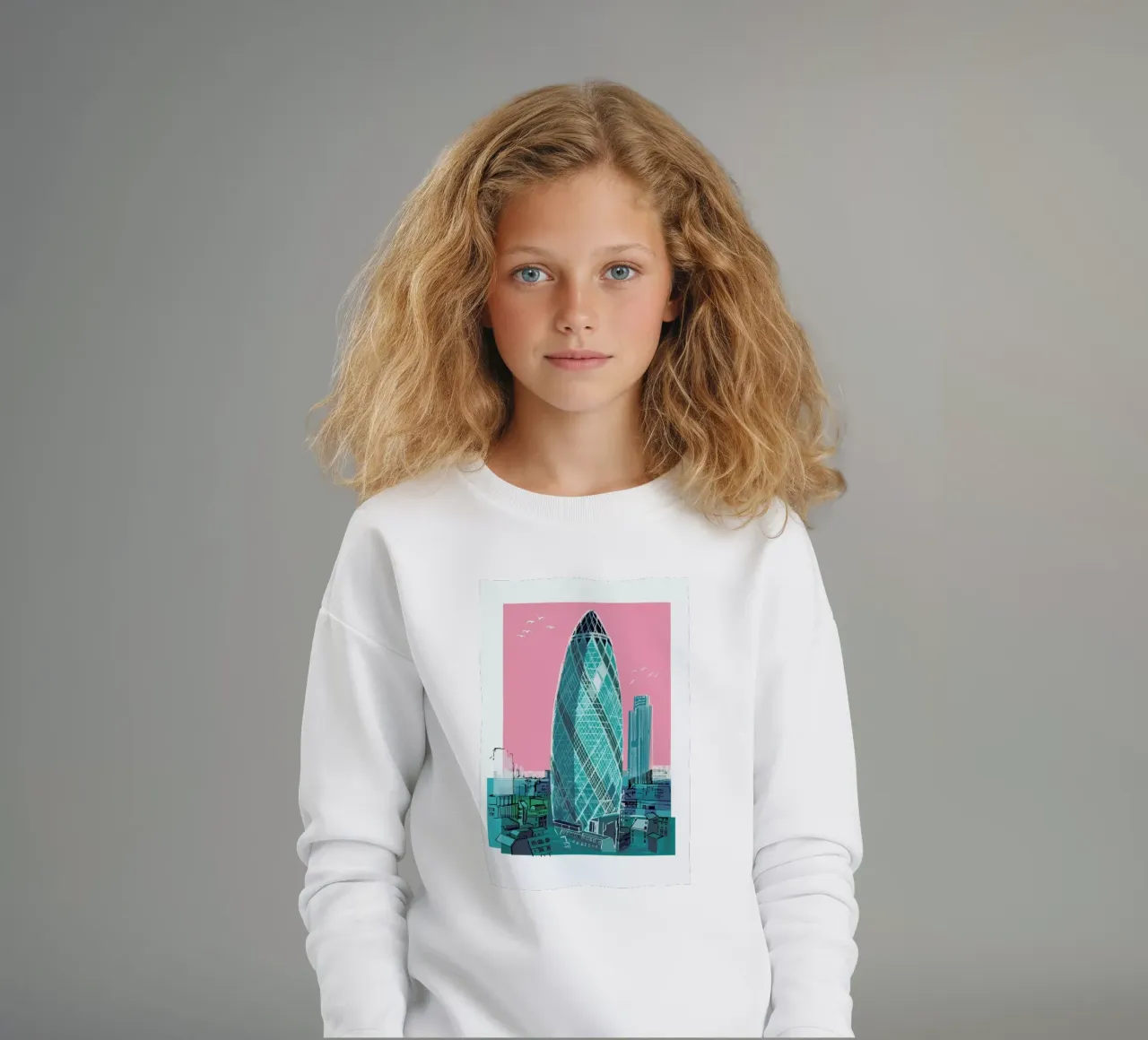 St. Mary Axe felpa bambino da Rocket68