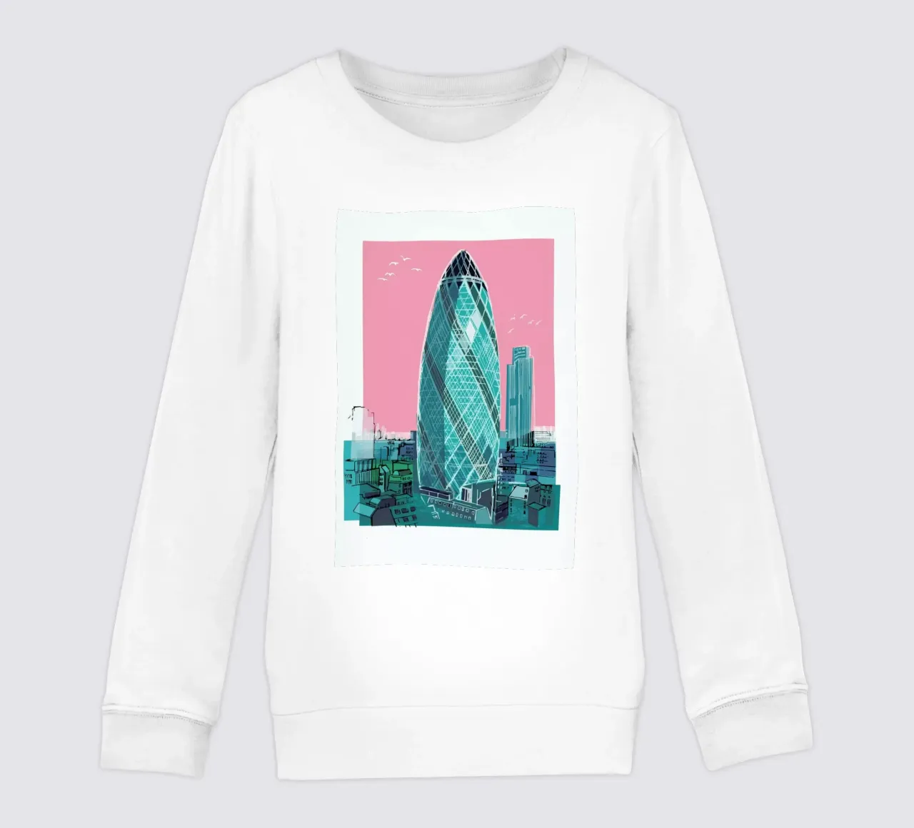 St. Mary Axe felpa bambino da Rocket68