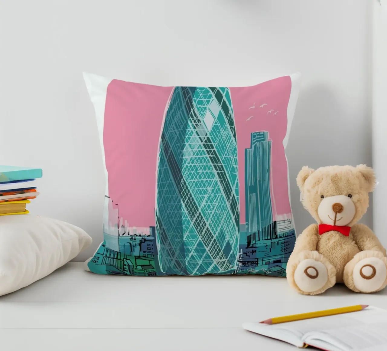 St. Mary Axe cuscino da Rocket68