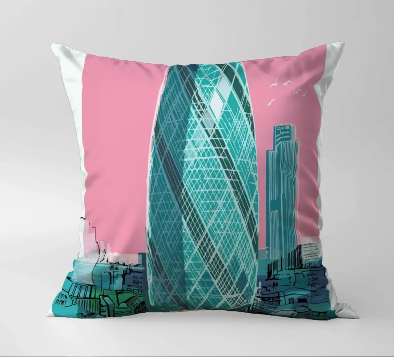 St. Mary Axe cuscino da Rocket68