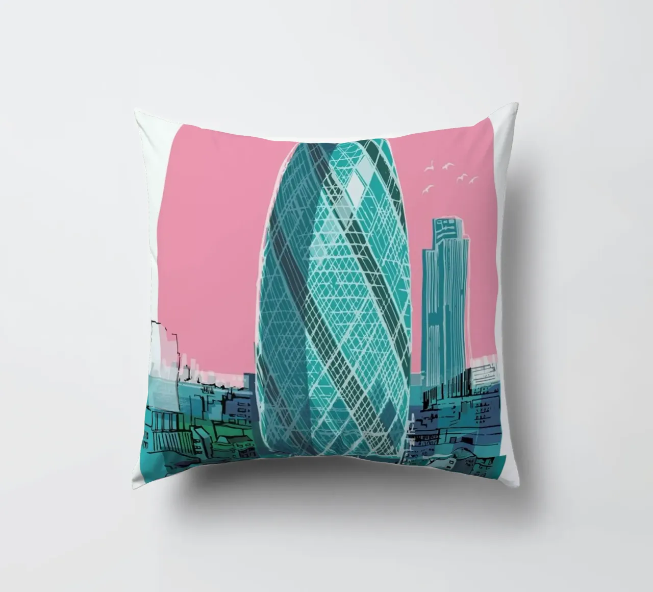 St. Mary Axe cuscino da Rocket68