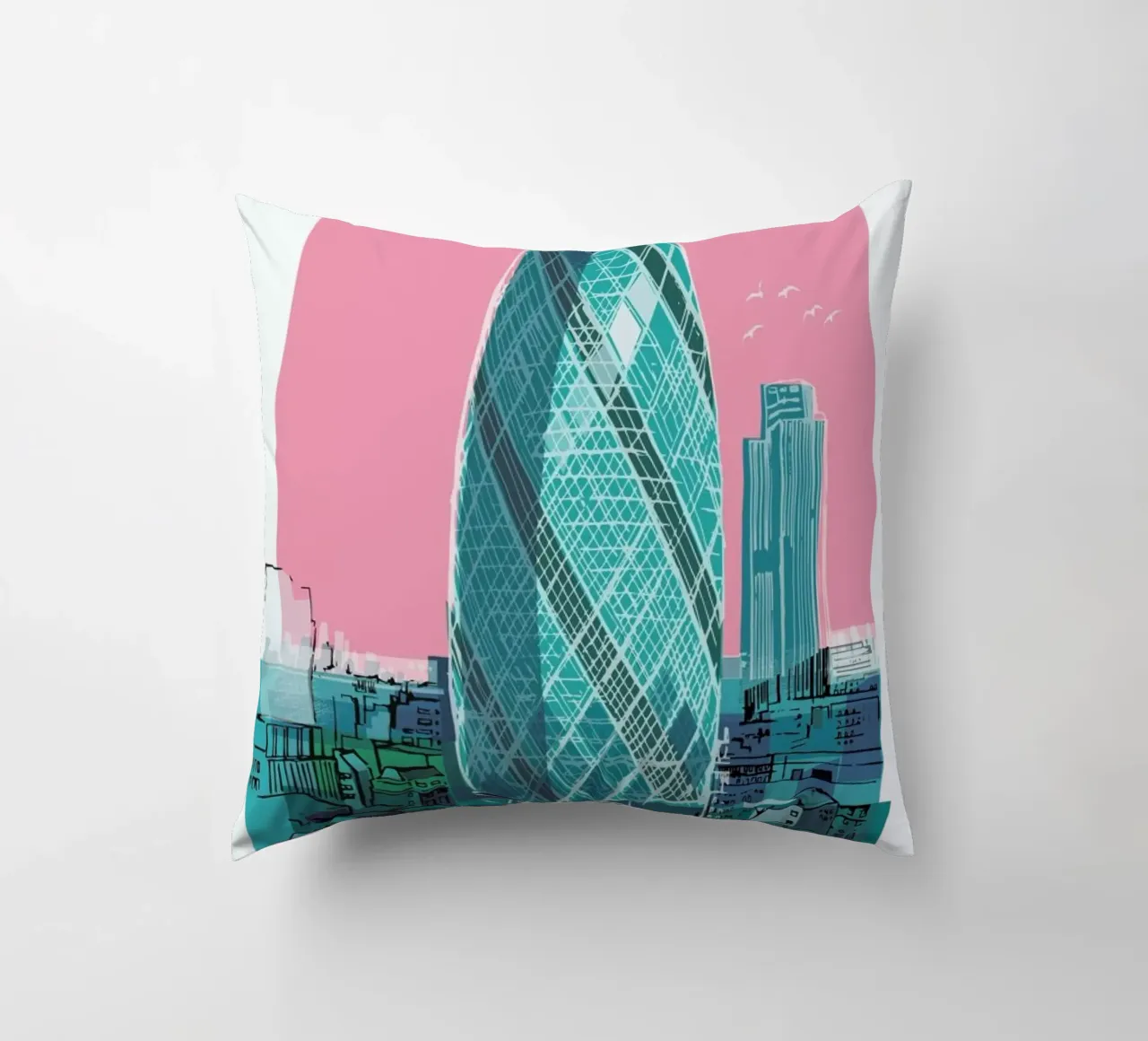 St. Mary Axe cuscino da Rocket68