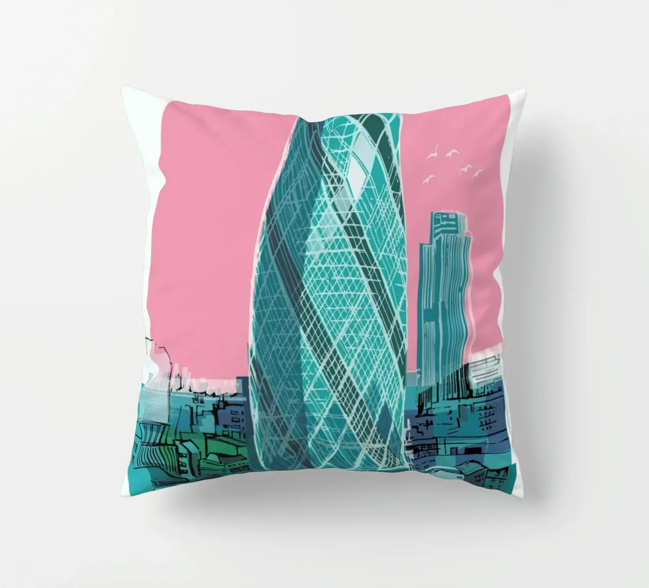 St. Mary Axe cuscino da Rocket68