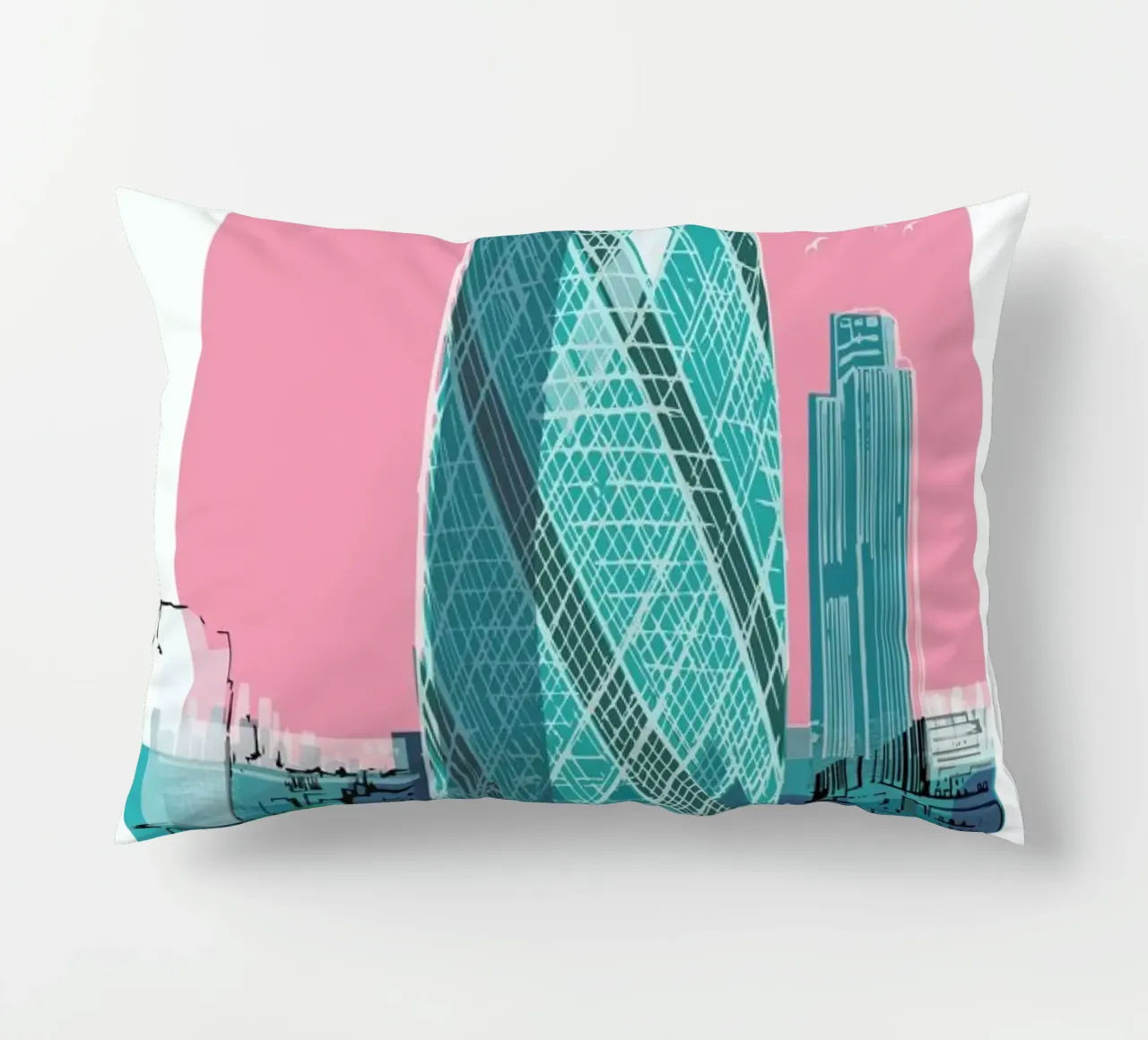 St. Mary Axe cuscino da Rocket68