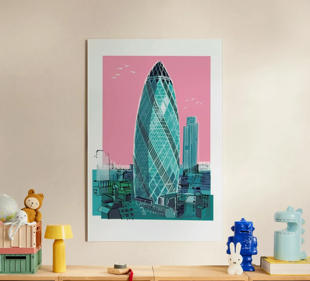 St. Mary Axe plexiglass da Rocket68