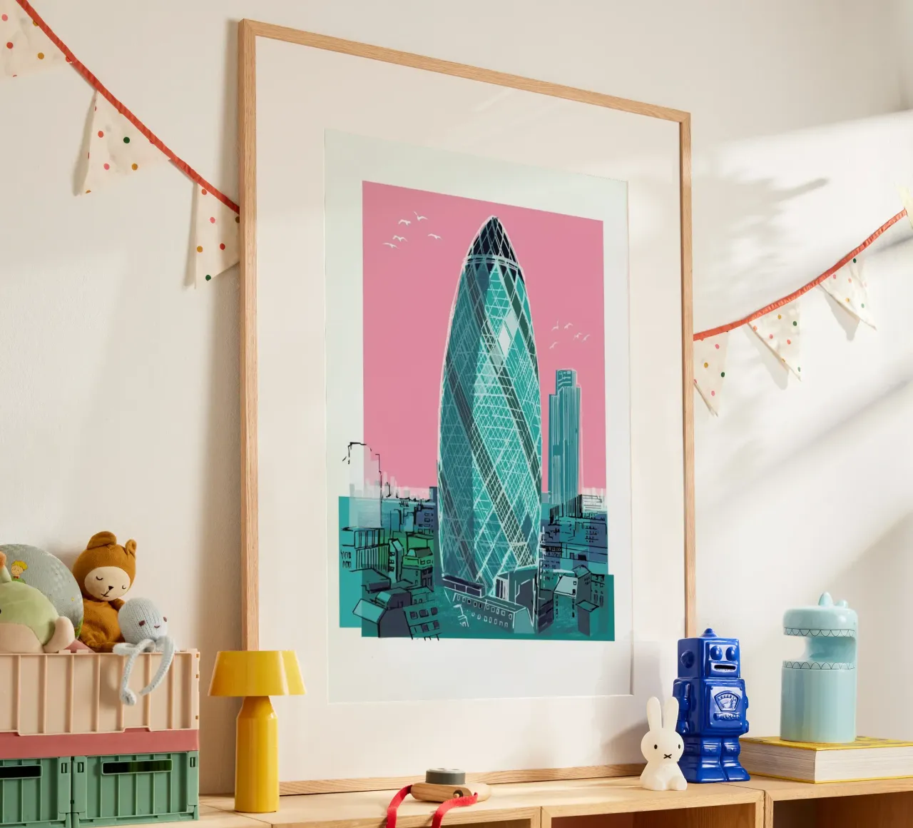 St. Mary Axe carta hahnemühle da Rocket68