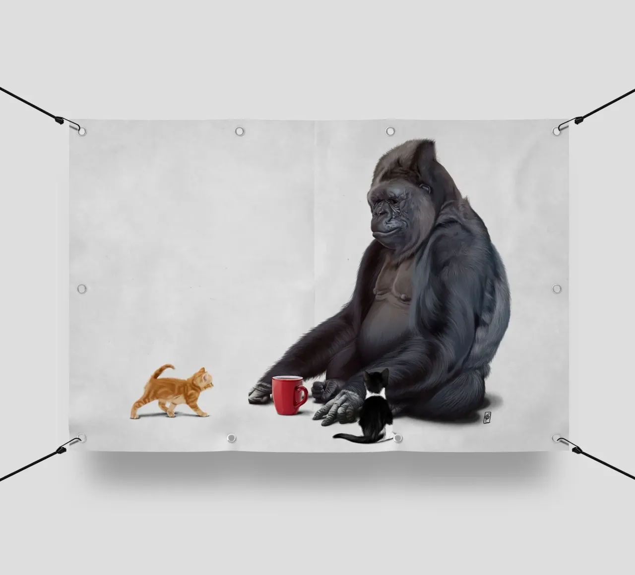 I Should Koko (Wordless) telo in pvc da Rob Art | Illustration