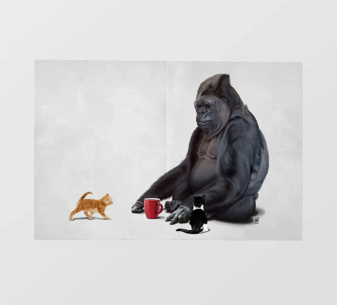 I Should Koko (Wordless) telo in pvc da Rob Art | Illustration