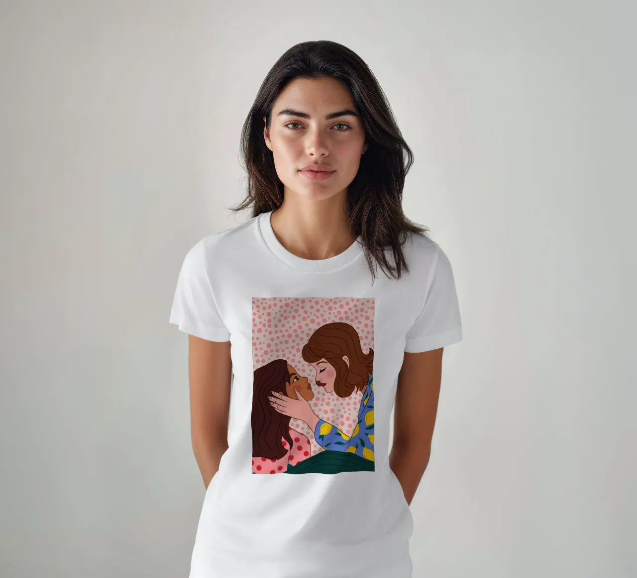 Abbraccio d'amore t-shirt da Emery Kate