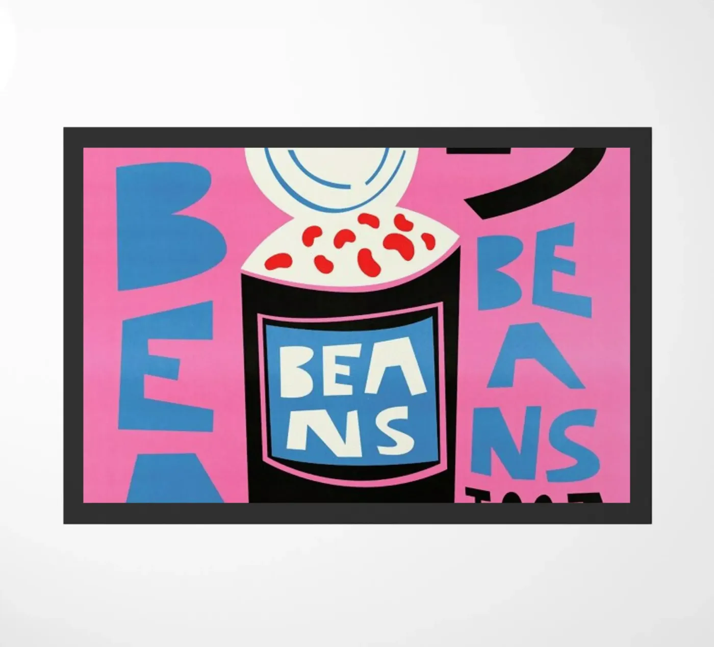 Beans Beans Beans deurmat van Fox & Velvet