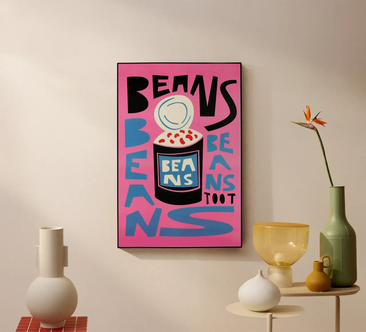 Beans Beans Beans plexiglass da Fox & Velvet