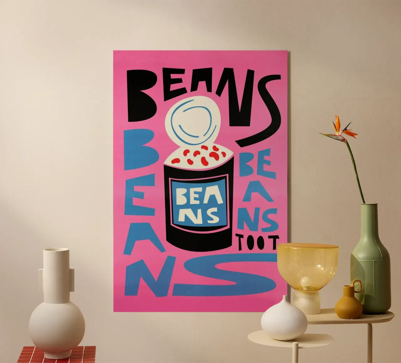 Beans Beans Beans plexiglass da Fox & Velvet