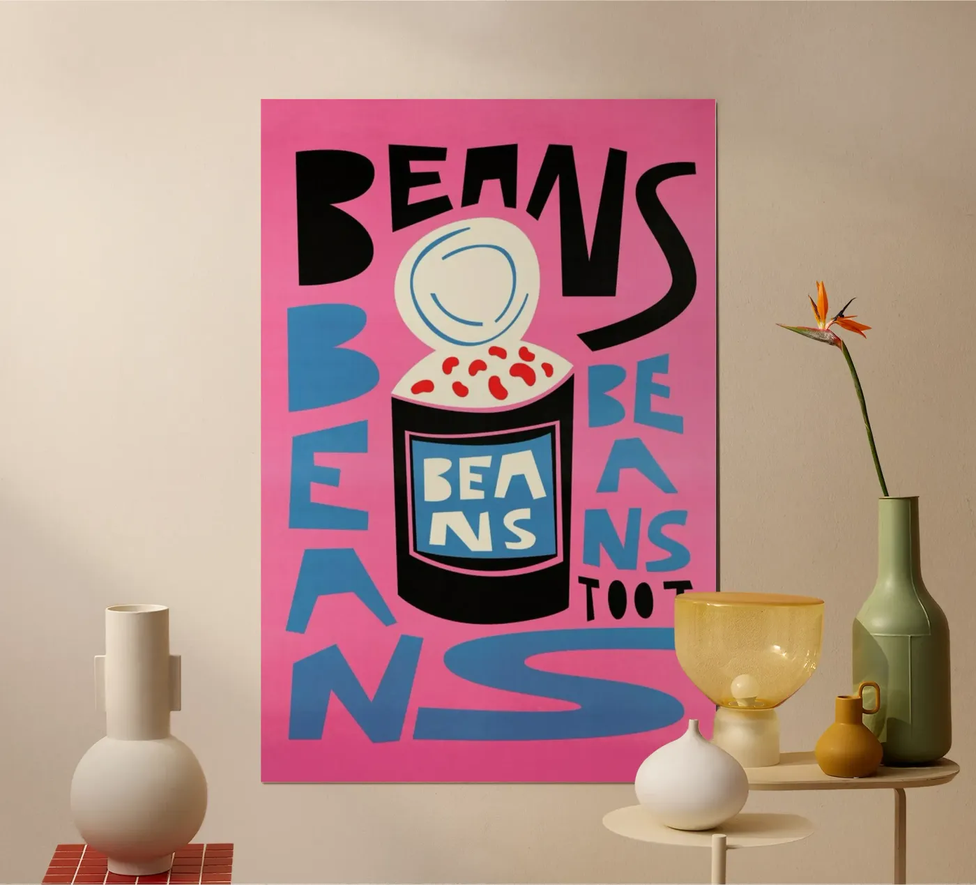 Beans Beans Beans poster da Fox & Velvet