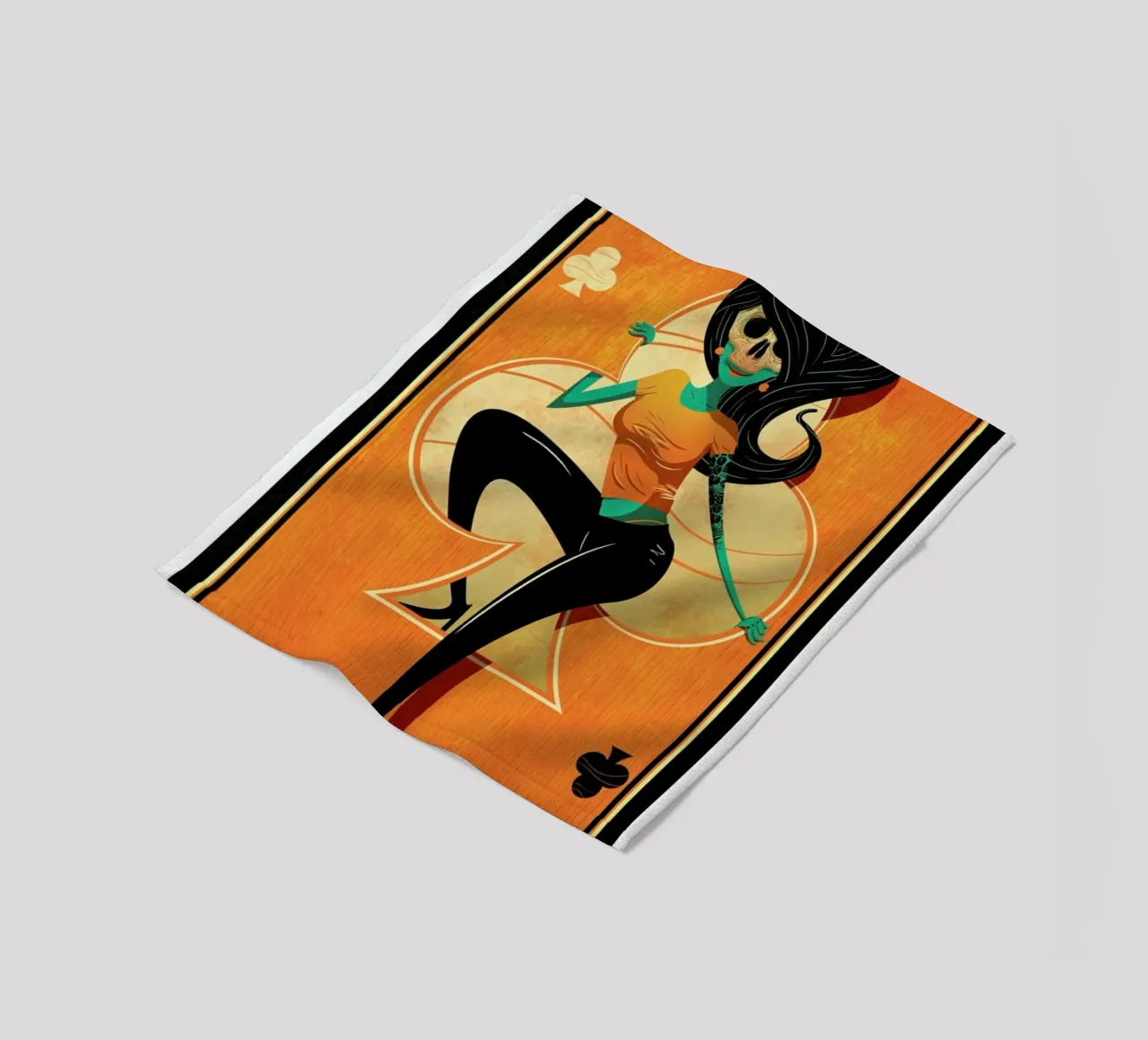 5 of Clubs coperta in pile da Victor Beuren