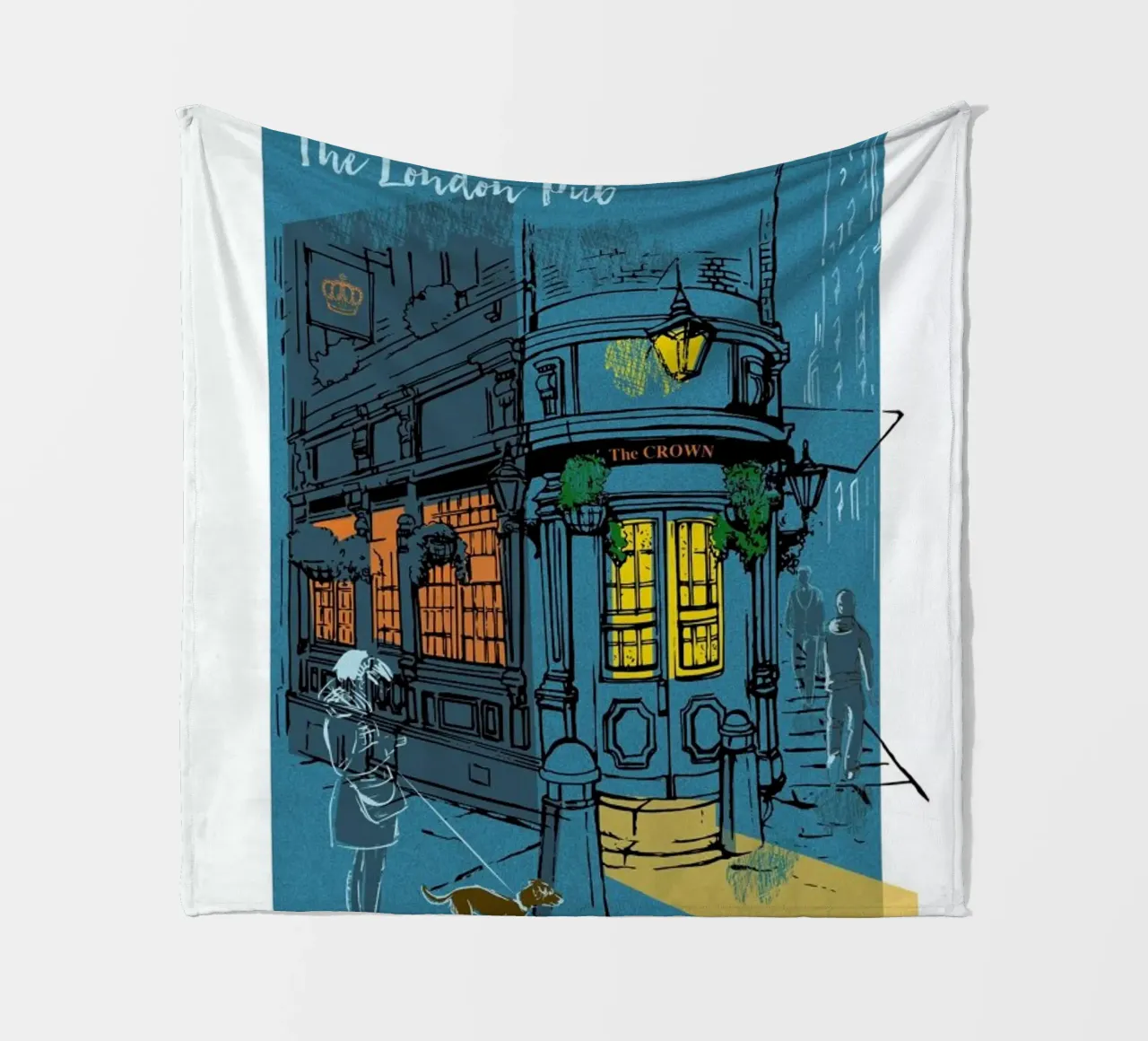 The London Pub coperta in pile da Rocket68