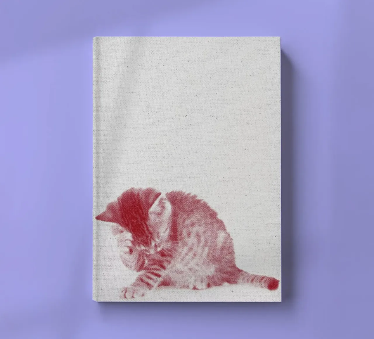 Kätzchen 01 notebook by Froilein Juno