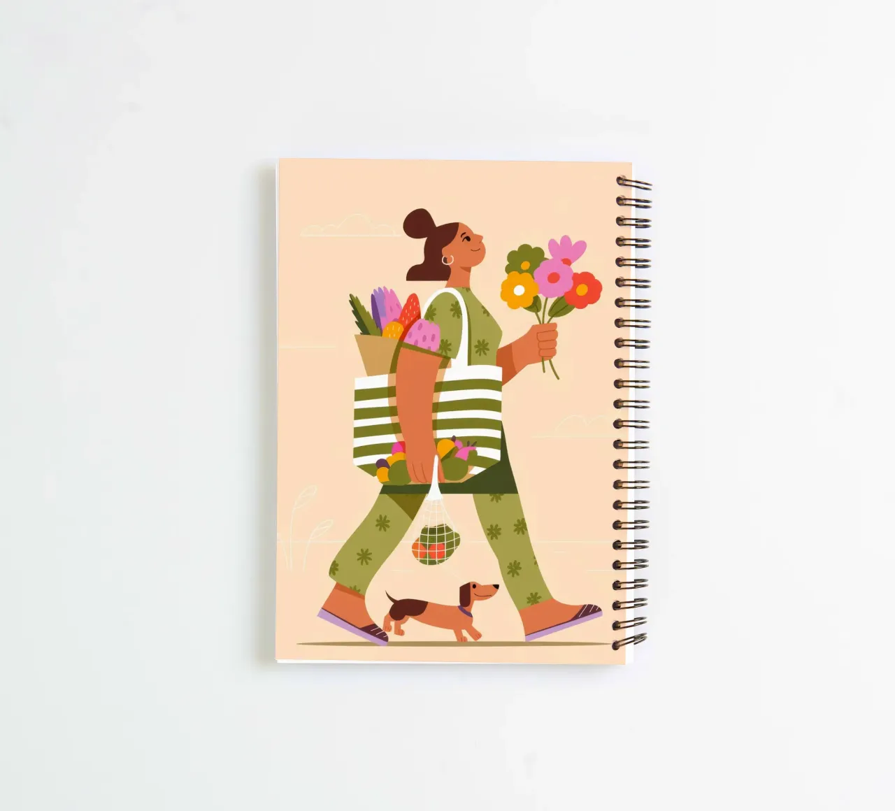 Florista cuaderno de espiral de Emery Kate