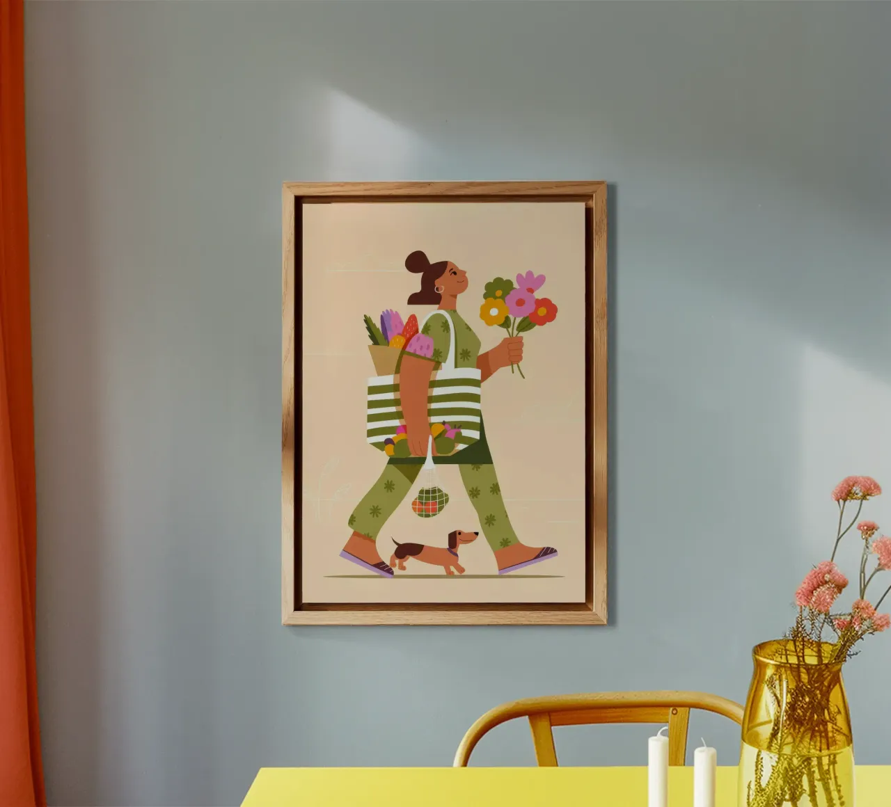 Flower Shopper forex plate by Emery Kate