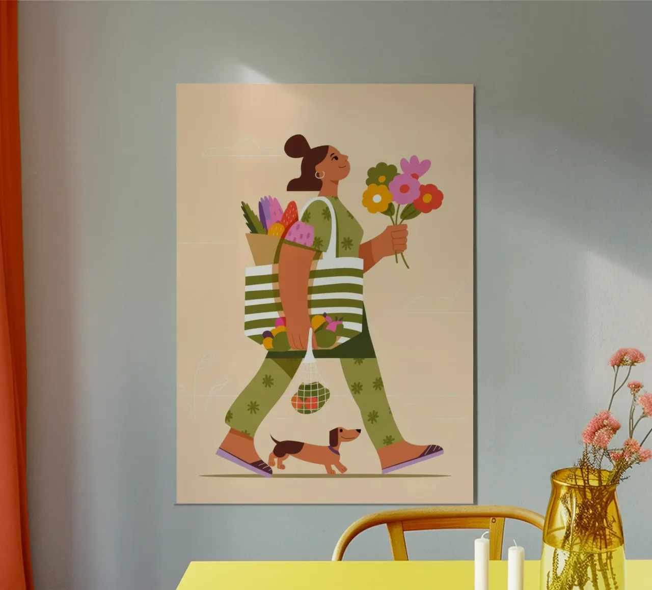Flower Shopper forex plate by Emery Kate