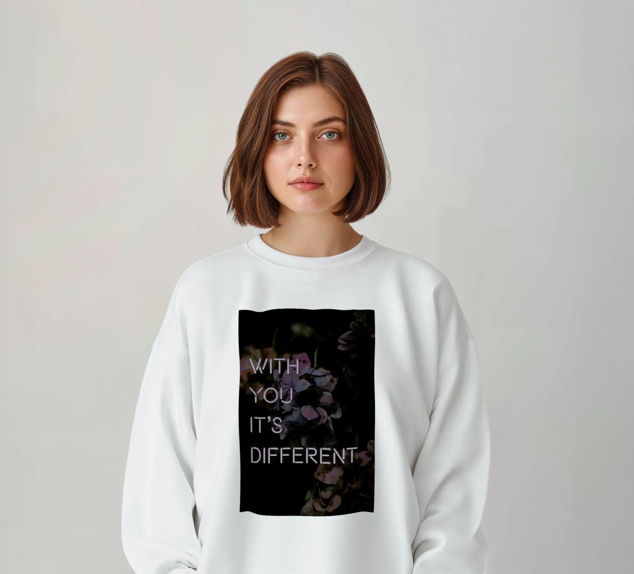 With you it's different felpa da Oh Darling