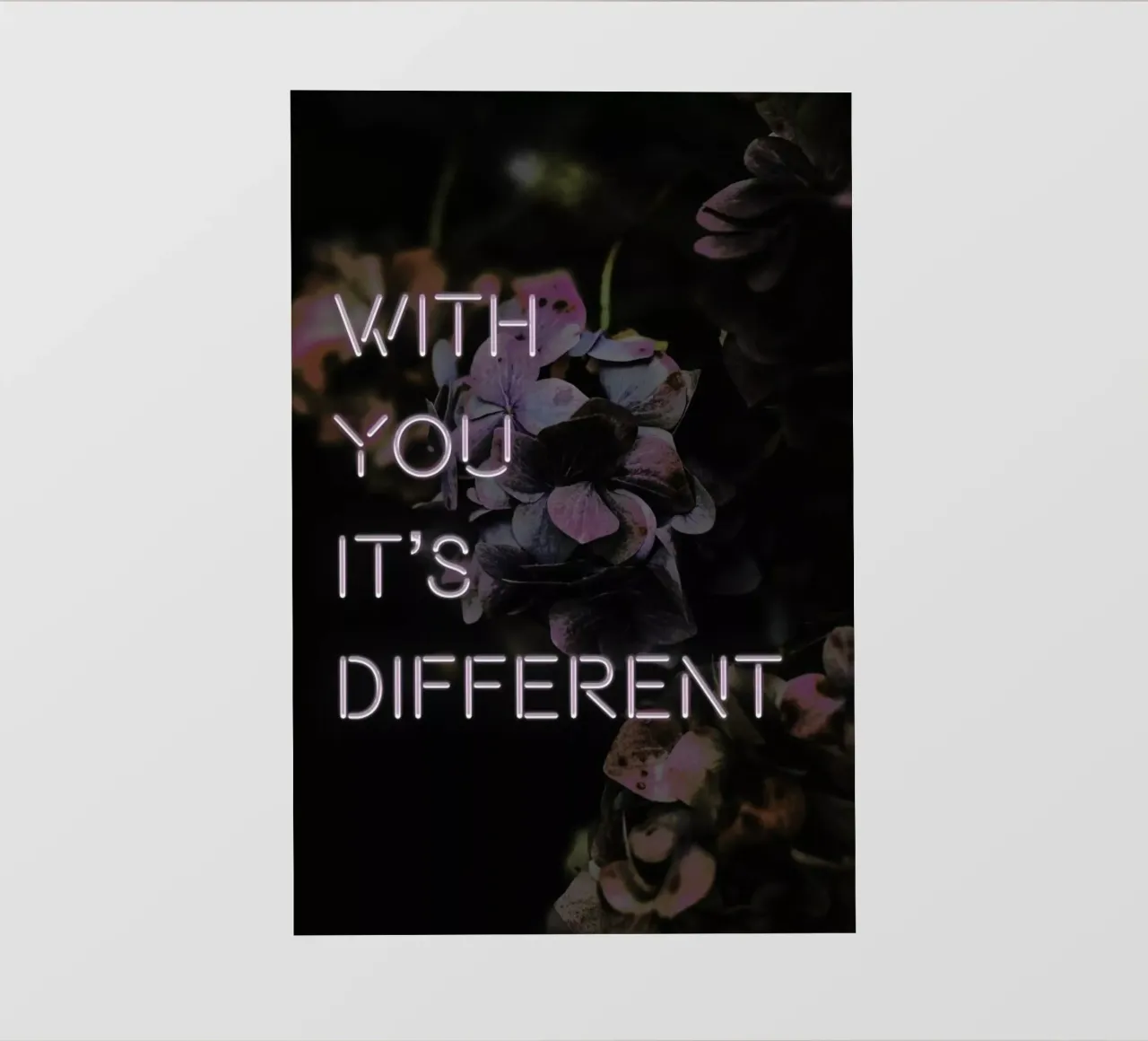 With you it's different pellicola backlit da Oh Darling