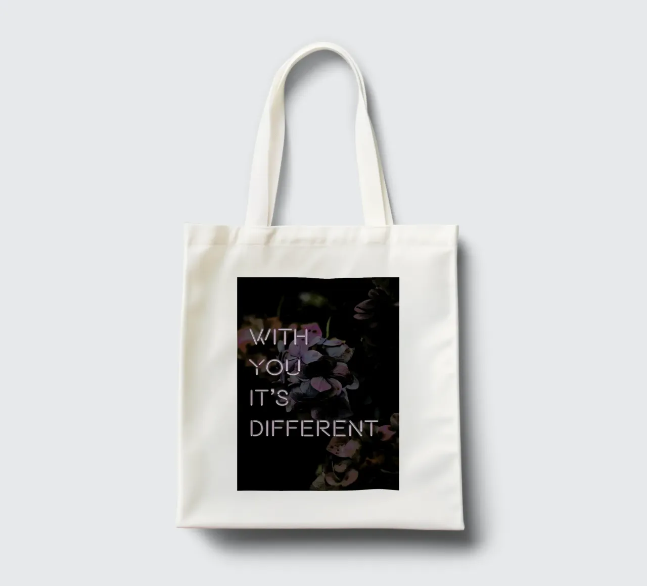 With you it's different borsa in juta da Oh Darling