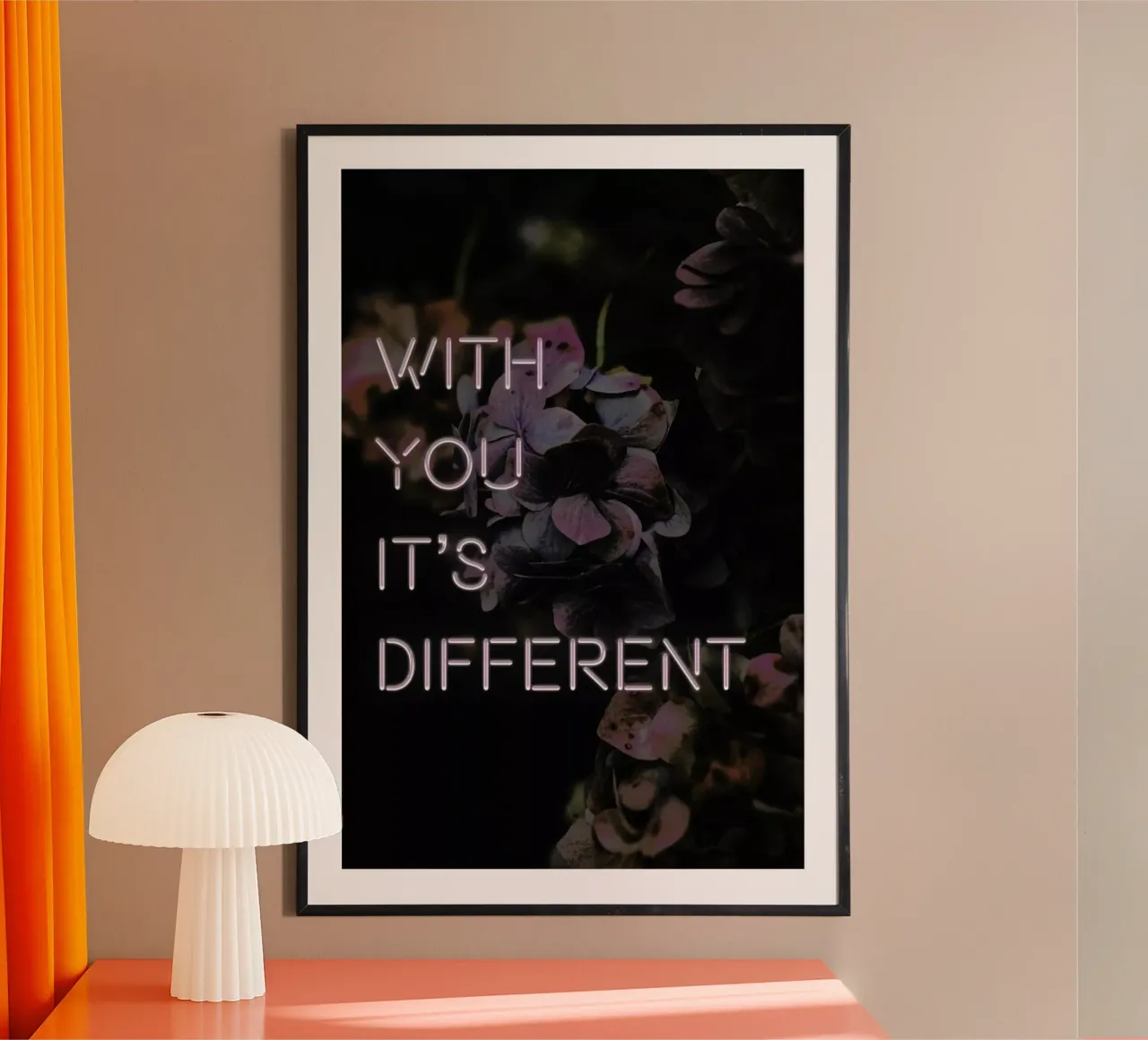 With you it's different poster da Oh Darling