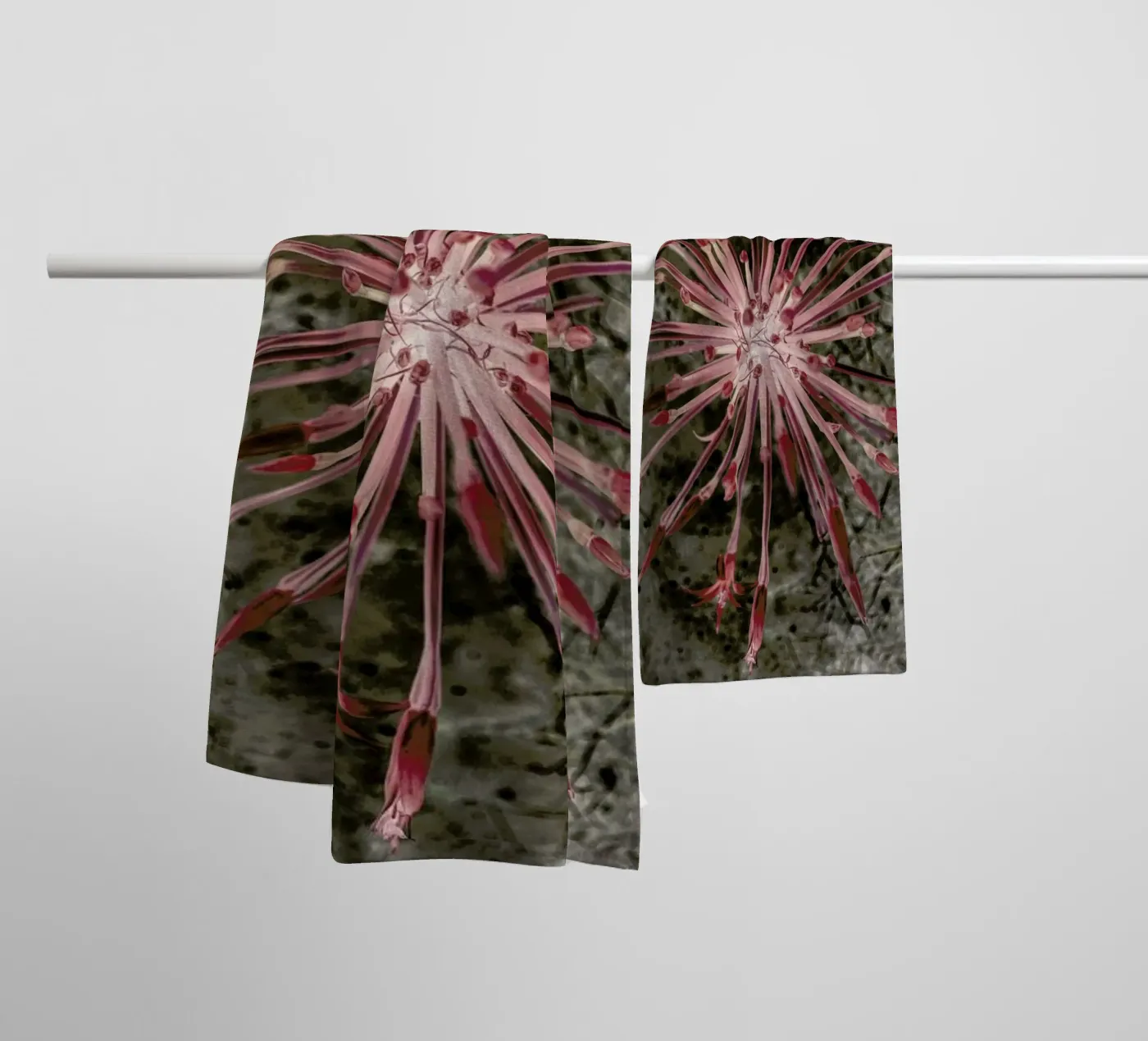 Fire Lilly towel by Shot By Clint