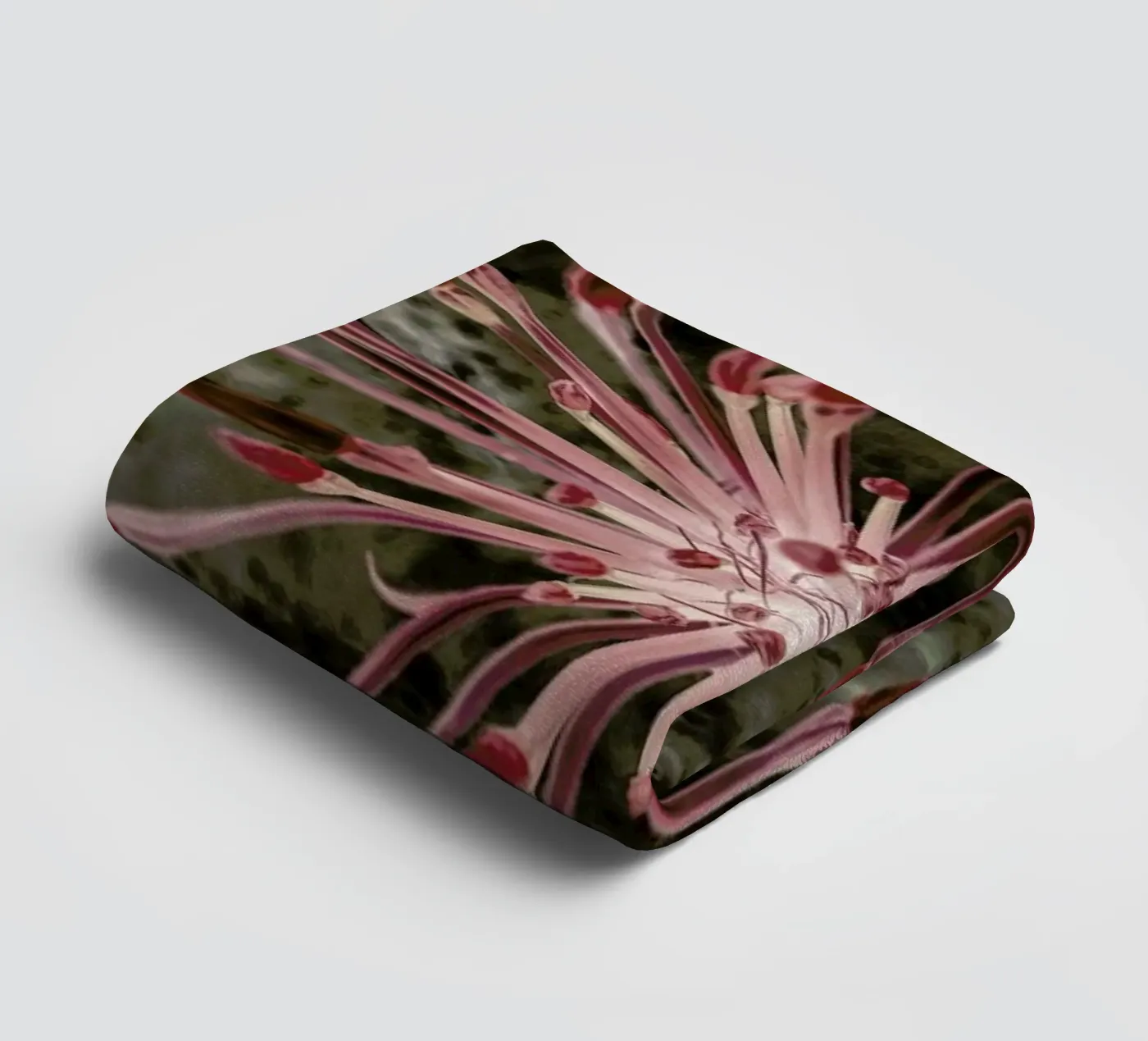 Fire Lilly towel by Shot By Clint