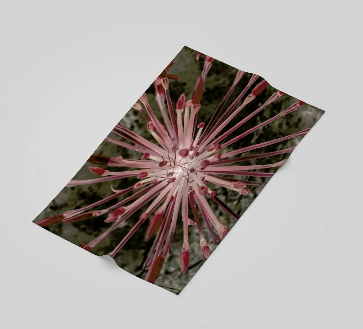 Fire Lilly strandhanddoek van Shot By Clint