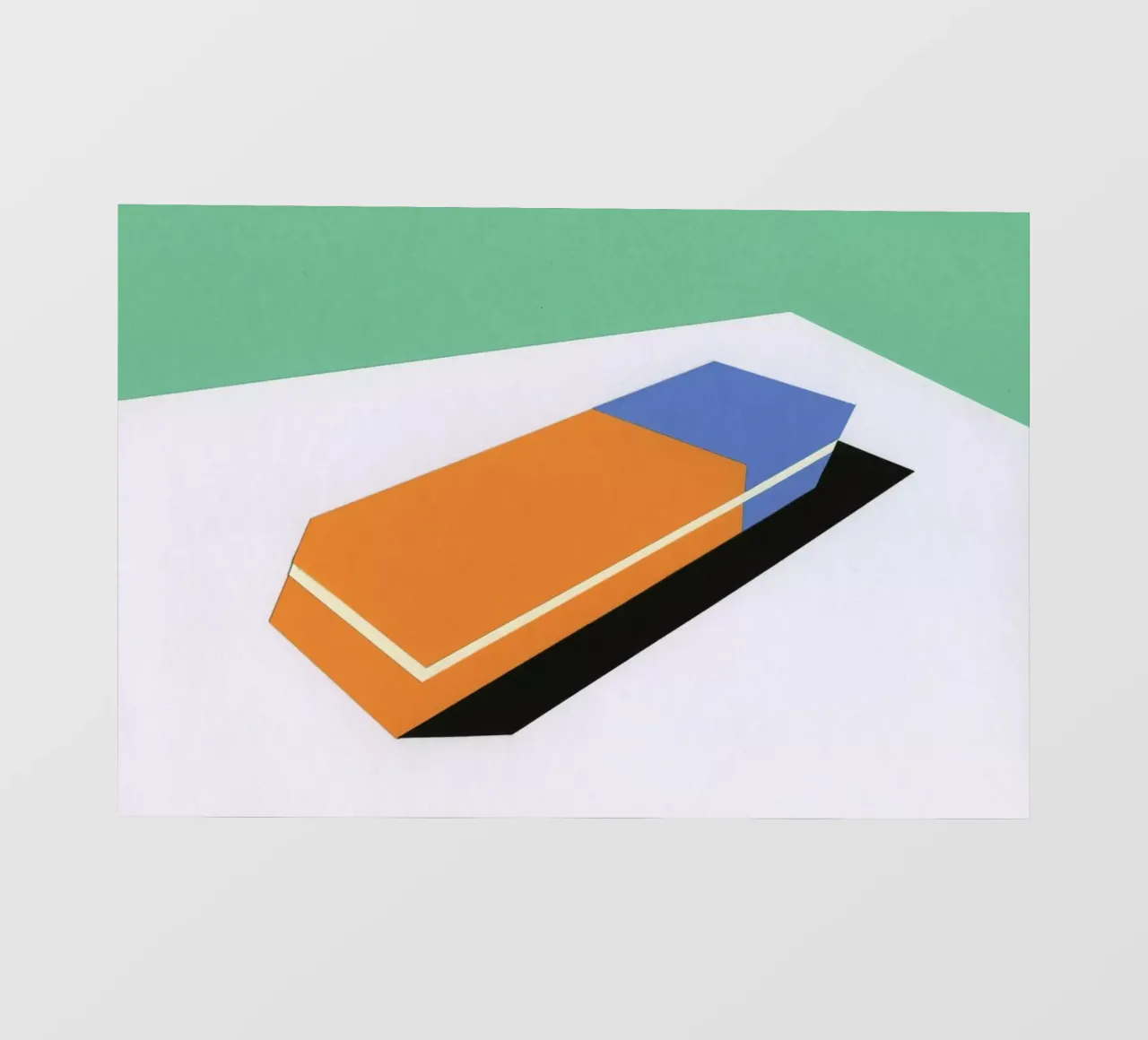 Eraser telo in pvc da Rosi Feist