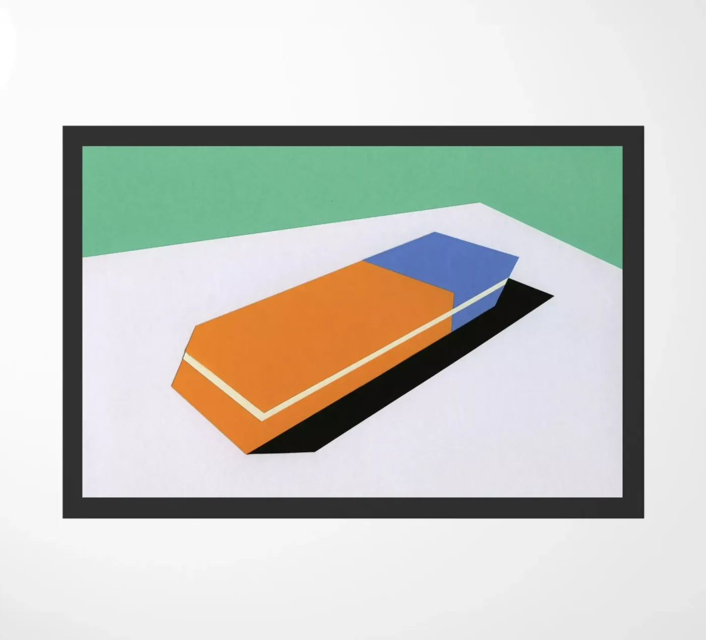 Eraser doormat by Rosi Feist