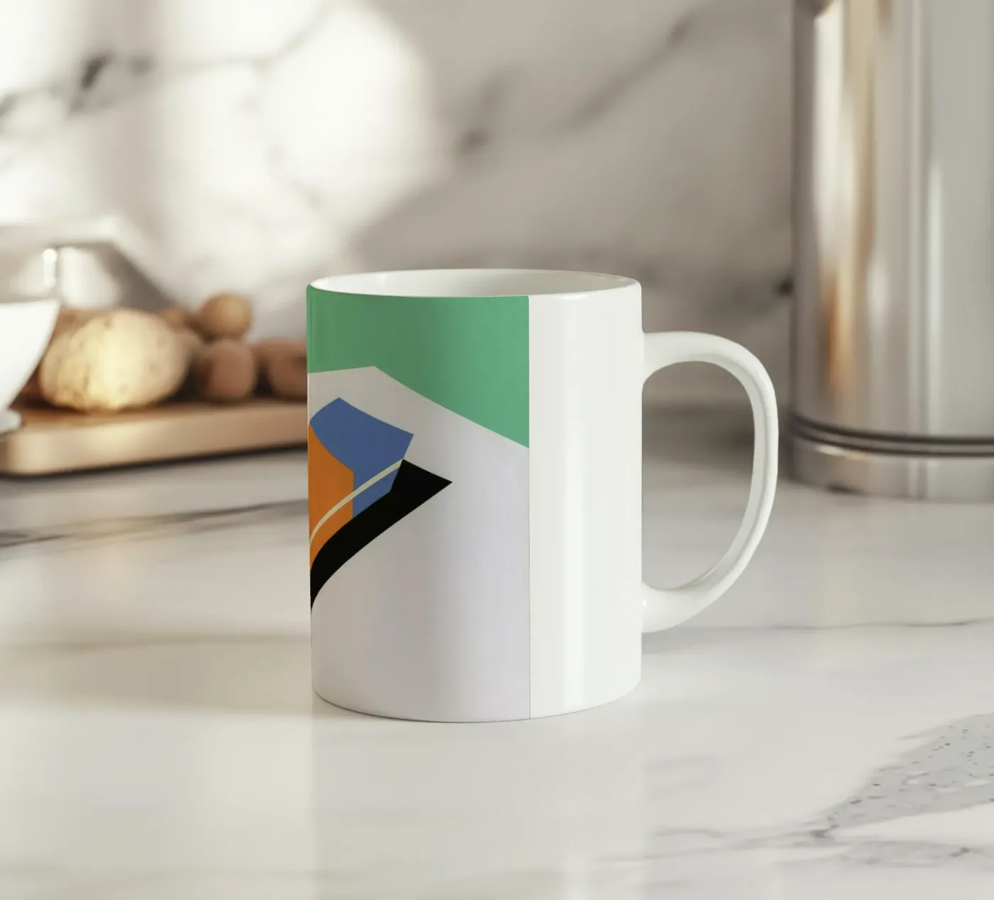 Eraser ceramic mug by Rosi Feist